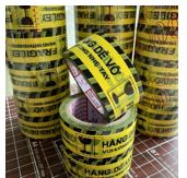 Băng dính in chữ màu keo màu - Băng Keo Thanh Phát - Công Ty TNHH Sản Xuất Và Xuất Nhập Khẩu Thanh Phát Tape